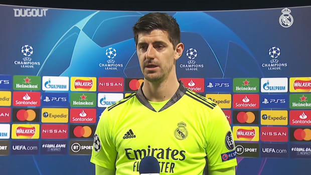 Thibaut Courtois: 'Defensively we ran as if we had twelve men on the pitch'